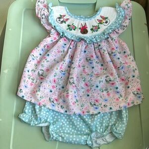 Bunny bloomer set
